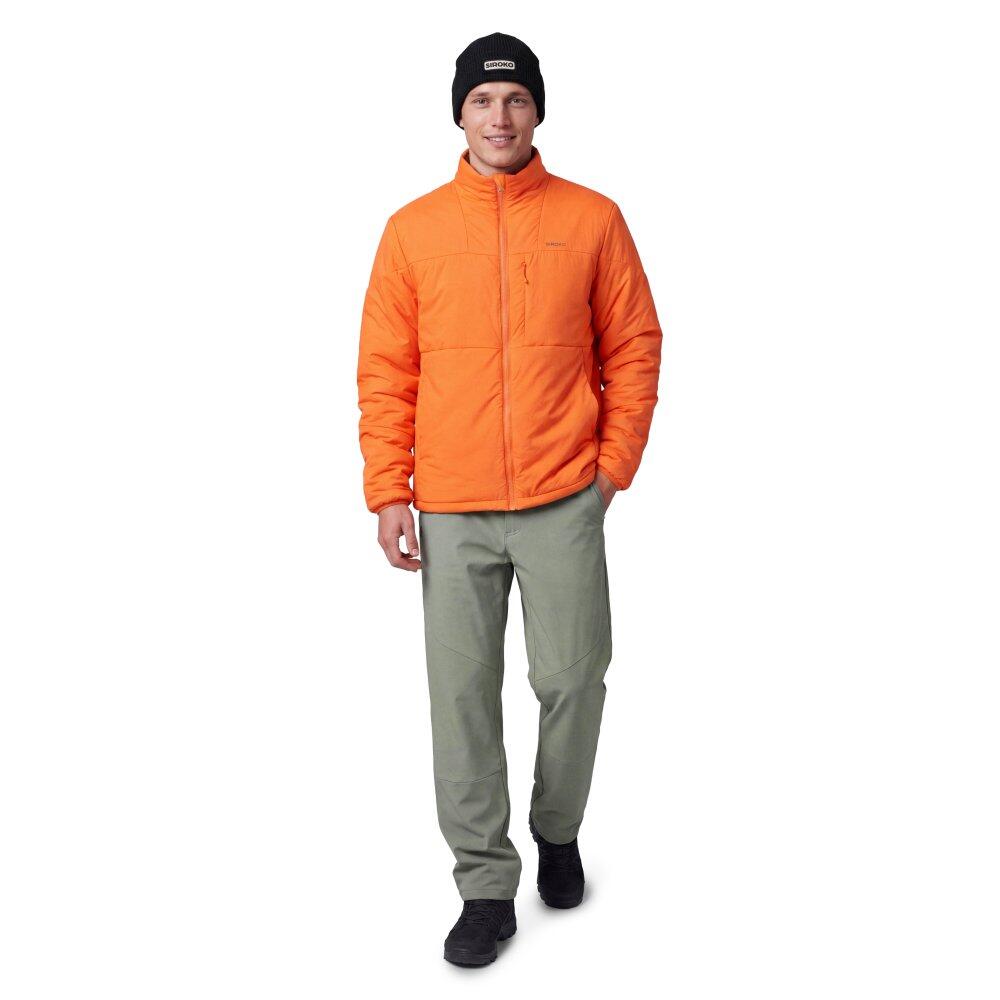 Chaqueta insulada ultraligera montaña hombre Triglav Orange Naranja 3/7