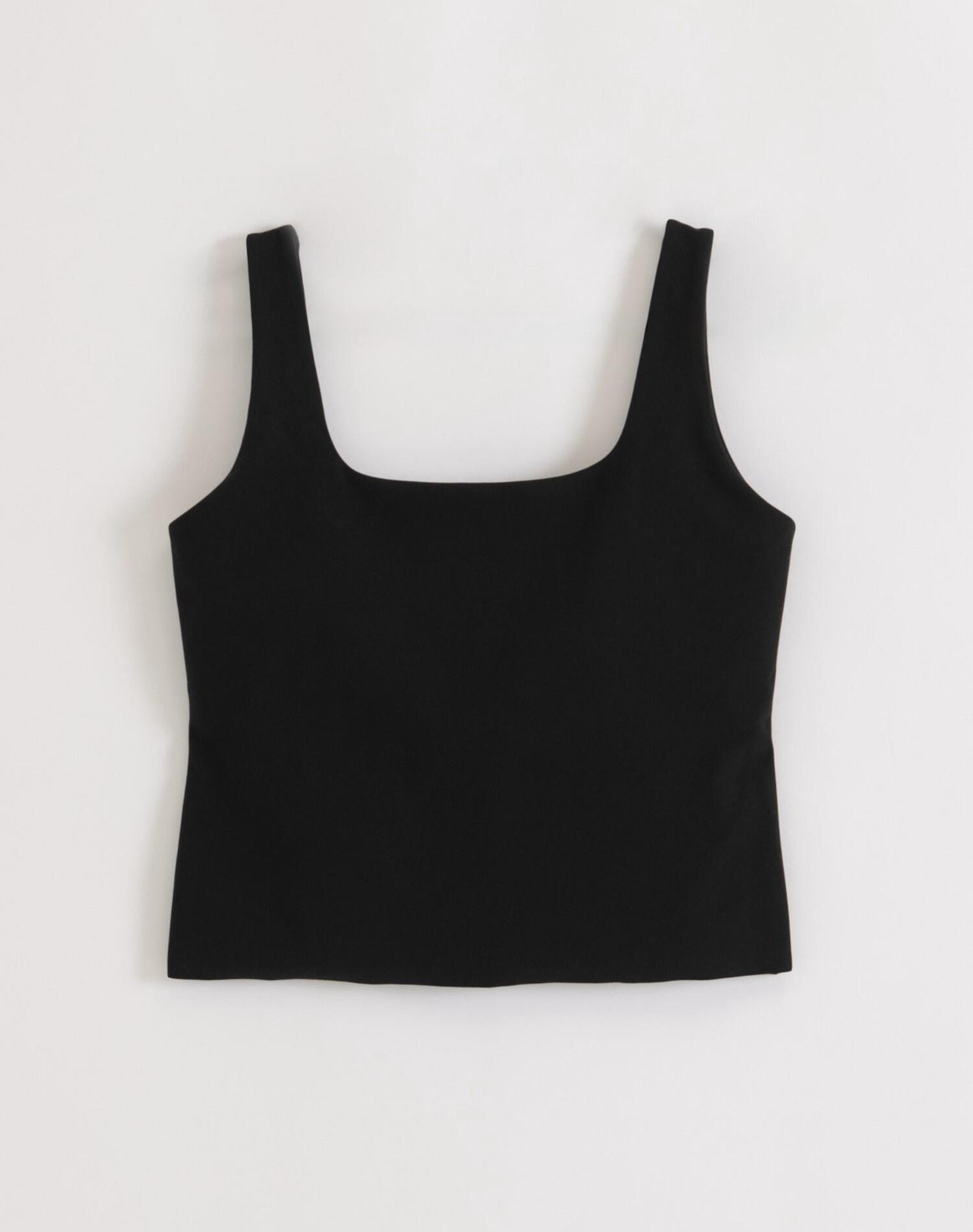 Canotta Donna second skin Traspirante Coppe Rimovibili Sense Nero 6/6