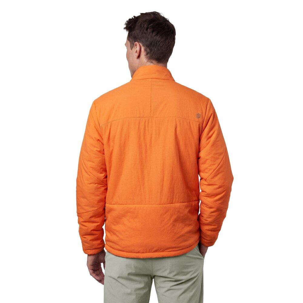 Męska lekka ocieplana kurtka trekkingowa Siroko Triglav Orange