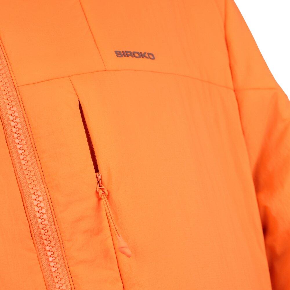 Chaqueta insulada ultraligera montaña hombre Triglav Orange Naranja 4/7