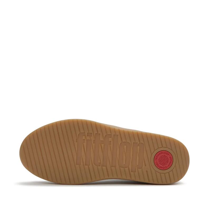 FITFLOP FitFlop The Dash T-Toe Leather Sneakers  WIT/ROOD 42