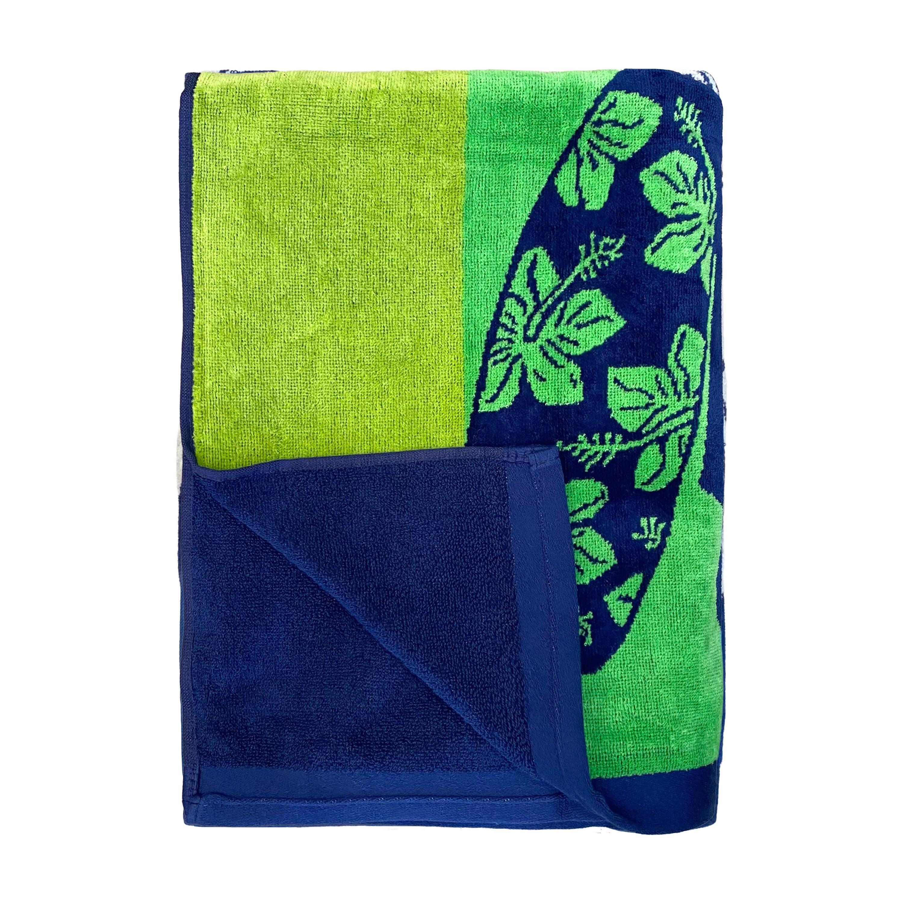 Telo mare in spugna velour Jacquard - Milatos - 90x170 cm - 400 g/m² 2/3