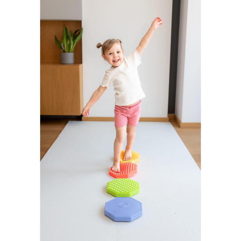 Copii Fitness Discuri Senzoriale Octogon Ortopedic Puzzle Multicolor