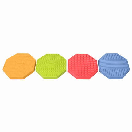 Enfants Fitness Dalles Sensorielles Octogone Orthopédique Puzzle Multicolore