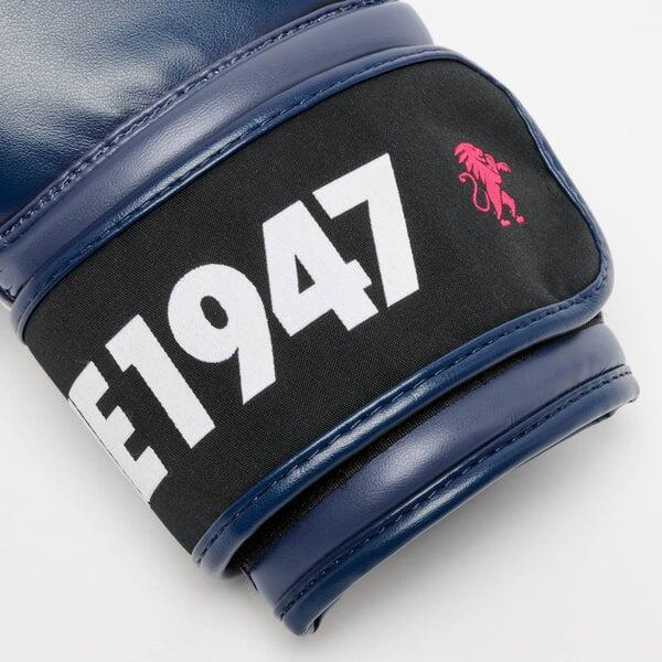 Manusi de Box LEONE Stripe 47 Albastre