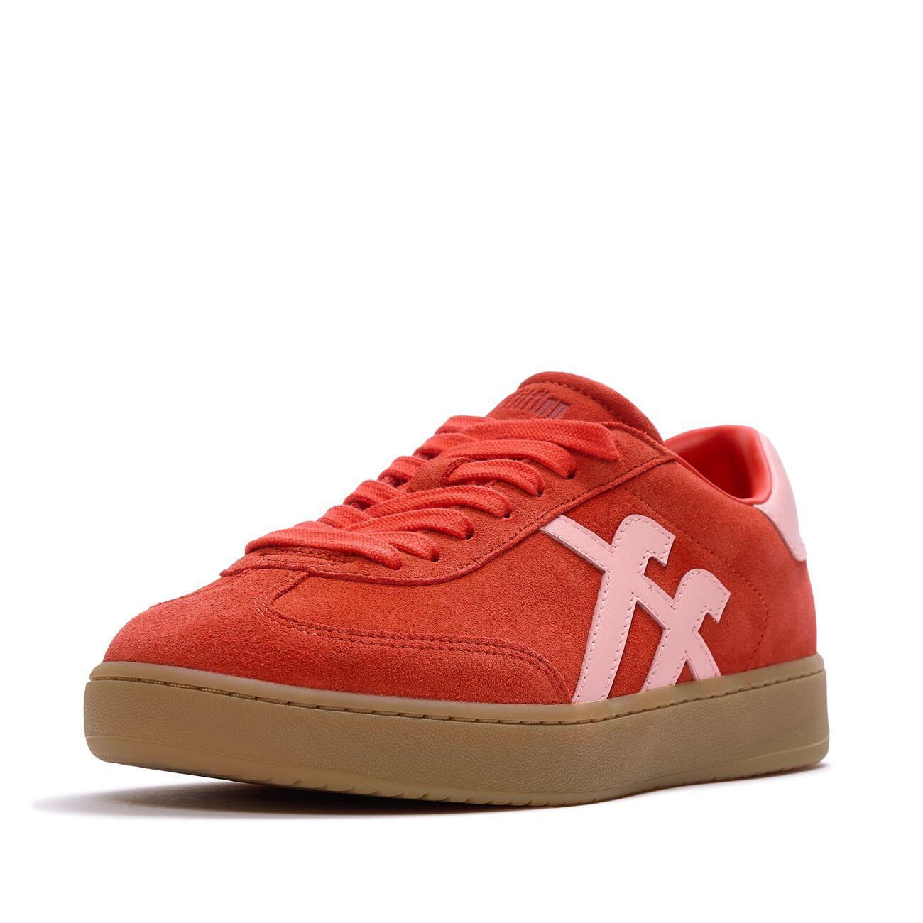 FITFLOP FitFlop The Dash T-Toe Suede Sneakers  ROOD/ROZE 39