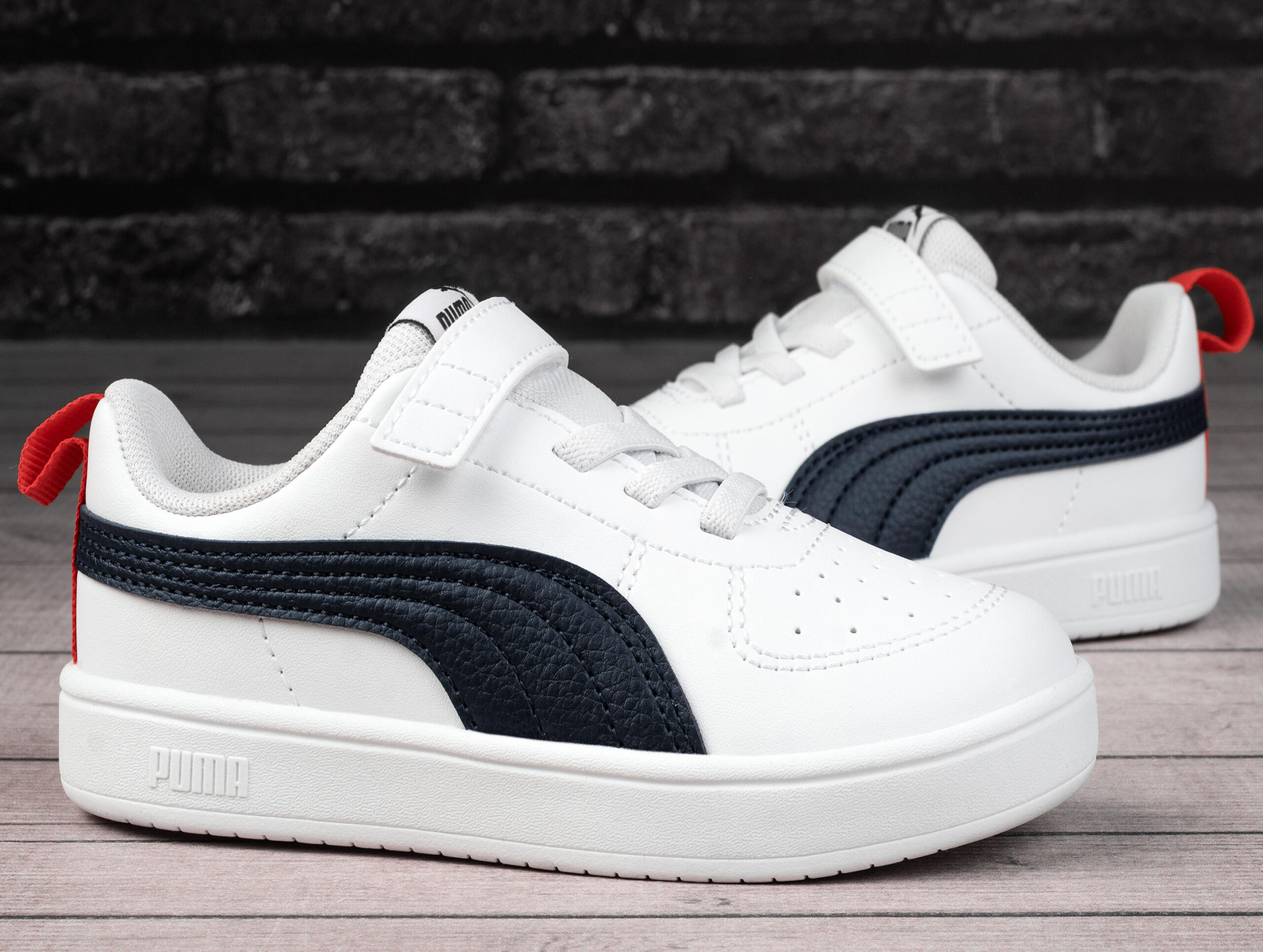 Buty dziecięce  sportowe na rzep Puma RICKIE AC+ INF 2/6