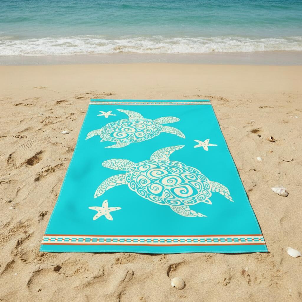 Toalha de praia de microfibra - Karla - 90x170cm - 220g/m² 3/3