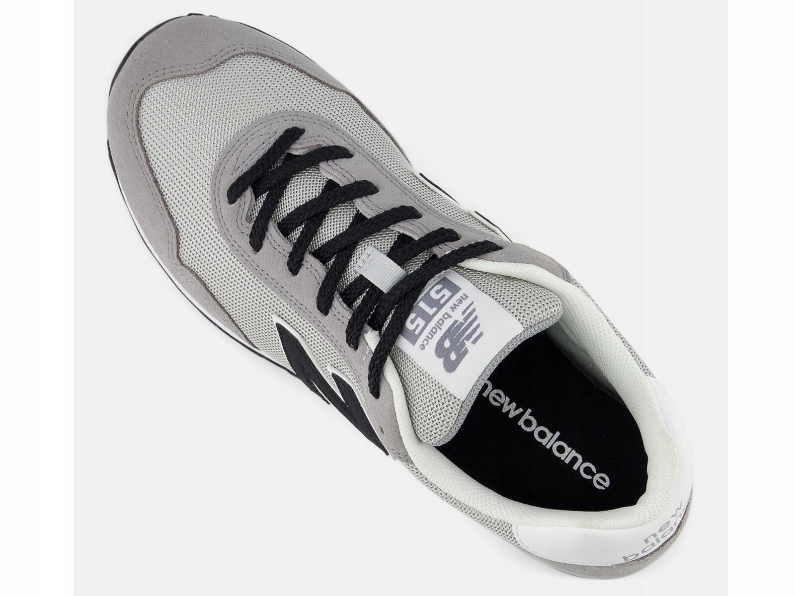 Buty Męskie New Balance 515  Szare Sportowe Lekkie Na Co Dzień 5/6