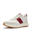 FITFLOP FitFlop F-Mode Flow Sneaker - Leather & Suede Mix  URBAN WIT/BURNT BERRY
