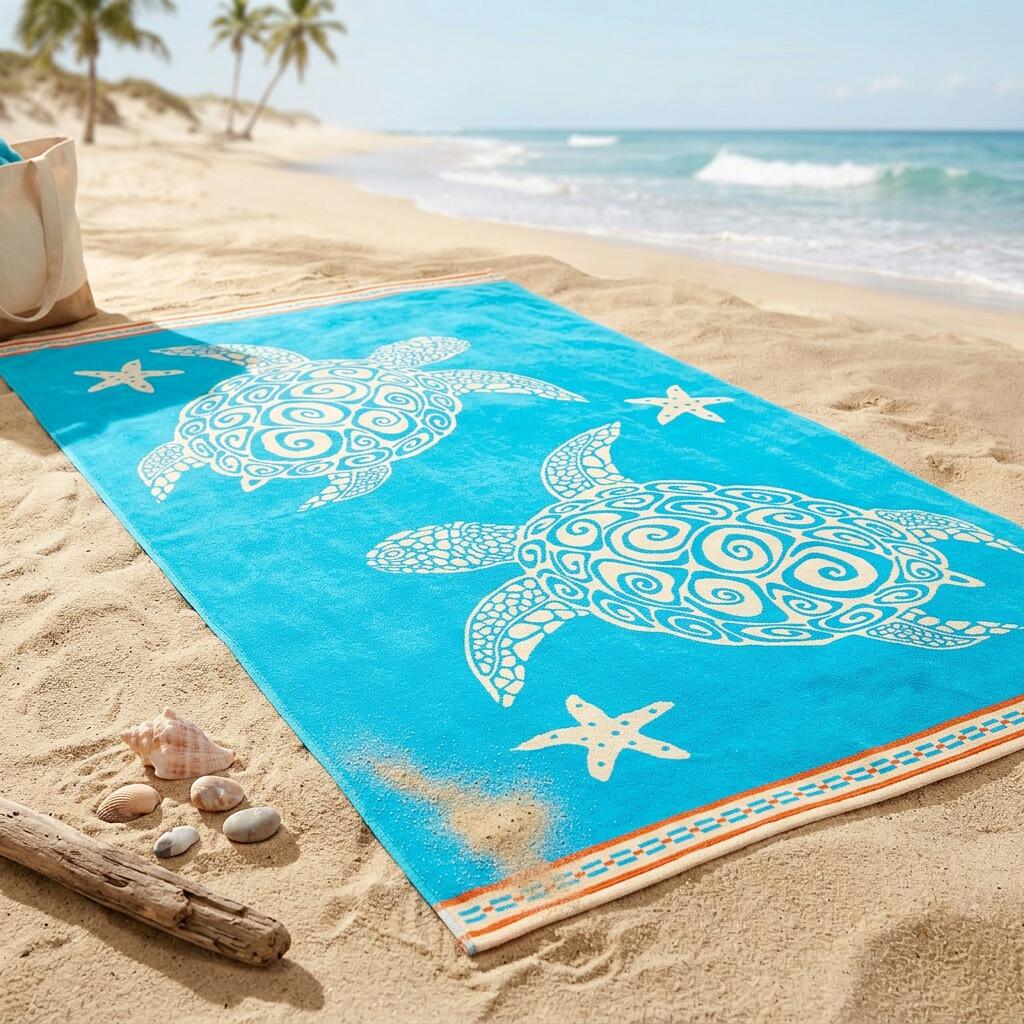 Toalla de playa - Caraz - 100x175cm - 470g/m² 3/3
