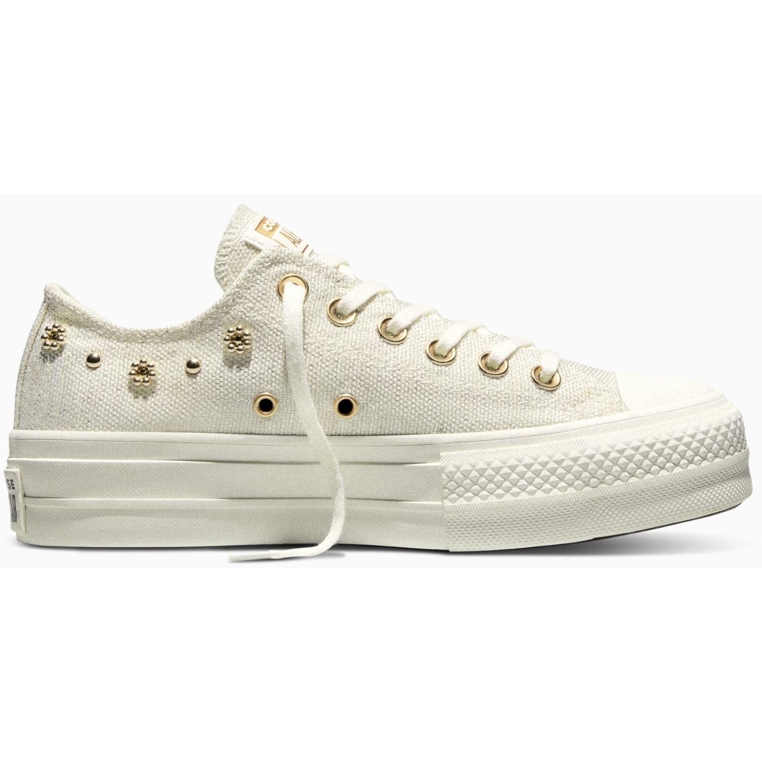 Baskets Converse Chuck Taylor All Star Lift, Blanc, Unisexe 5/5