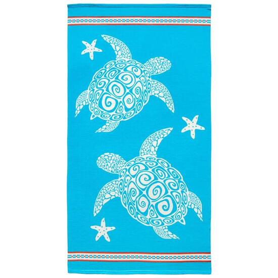 Serviette de plage microfibre - Karla - 90x170cm - 220g/m²