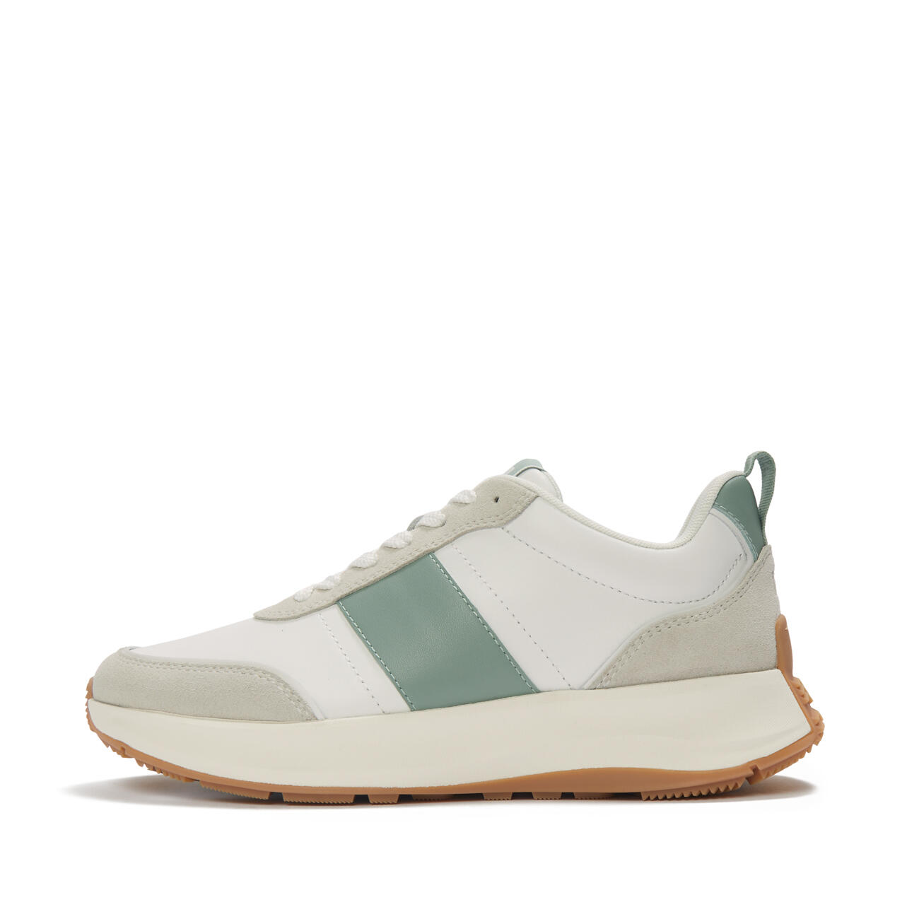 Baskets FitFlop F-Mode Flow - Cuir et daim mélangés 4/7