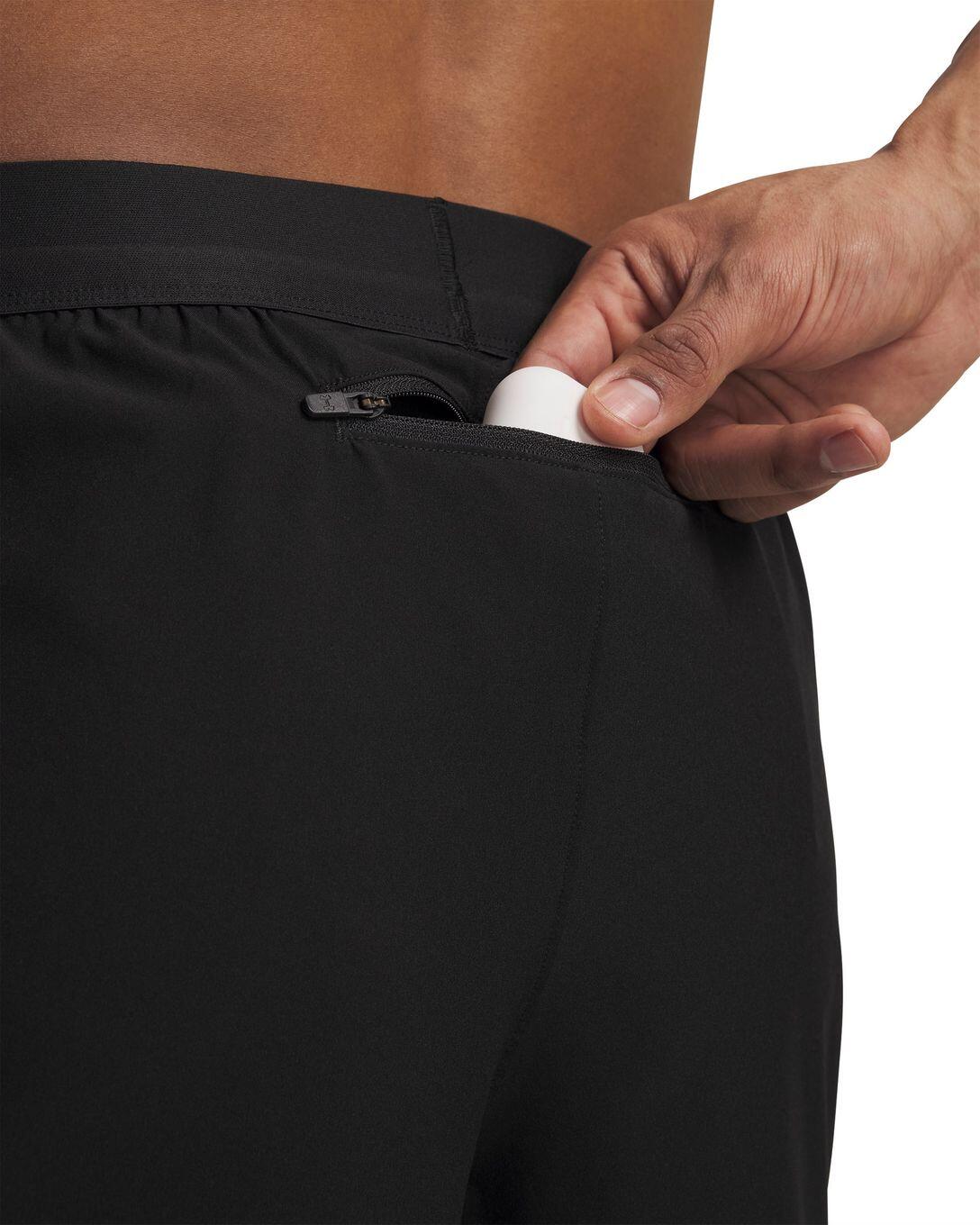 Under Armour Velociti Pro 5-Zoll-Shorts, schwarz, für Herren 3/4