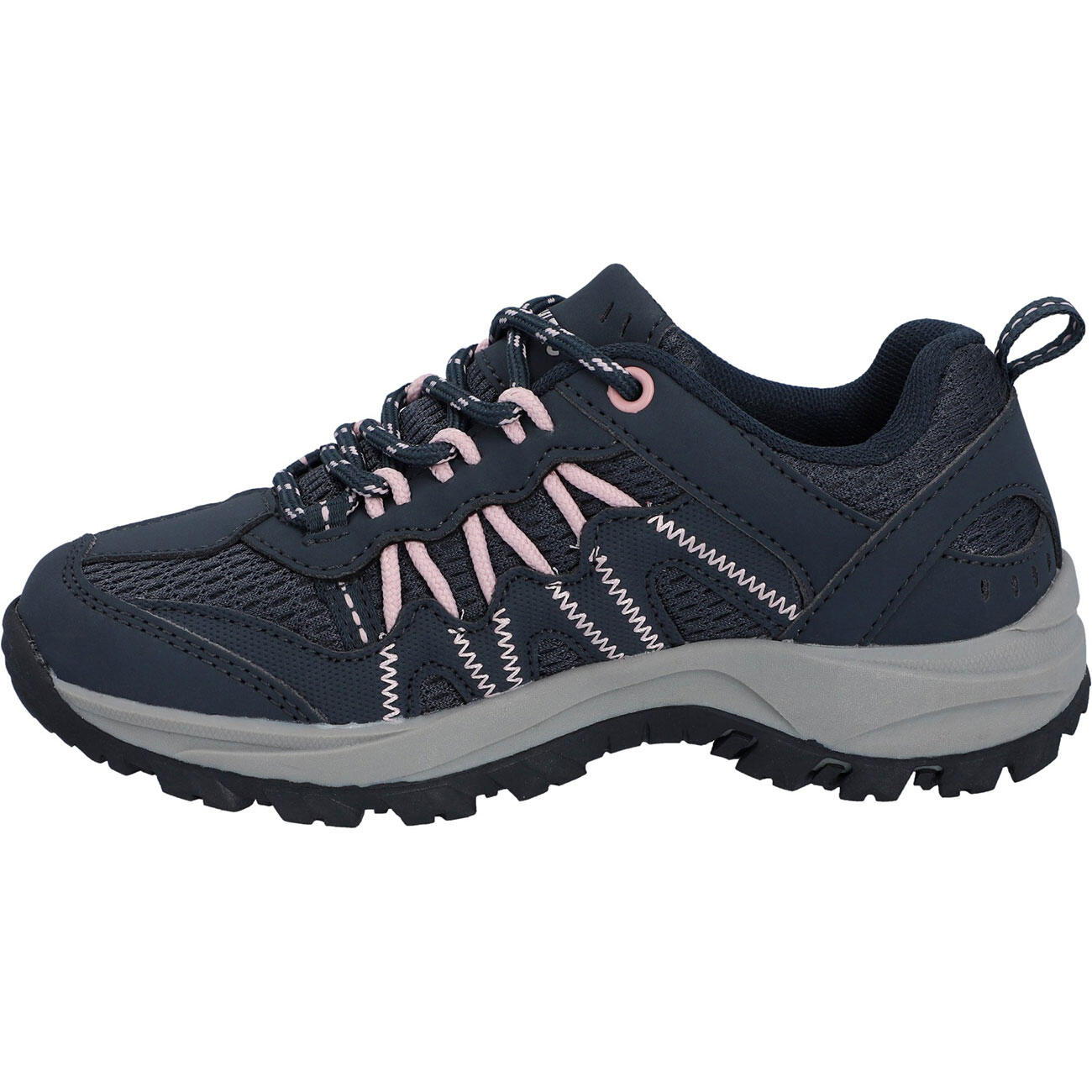 HI-TEC Hi-Tec Wandelschoen Jaguar JRG - Meisjes - Donker Blauw  BLAUW/ROOS 39 5/7