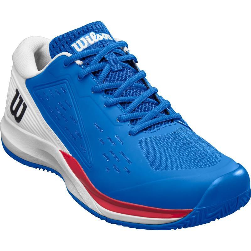 Tênis Wilson Rush Pro Ace Clay Azul Branco Vermelho 4/5