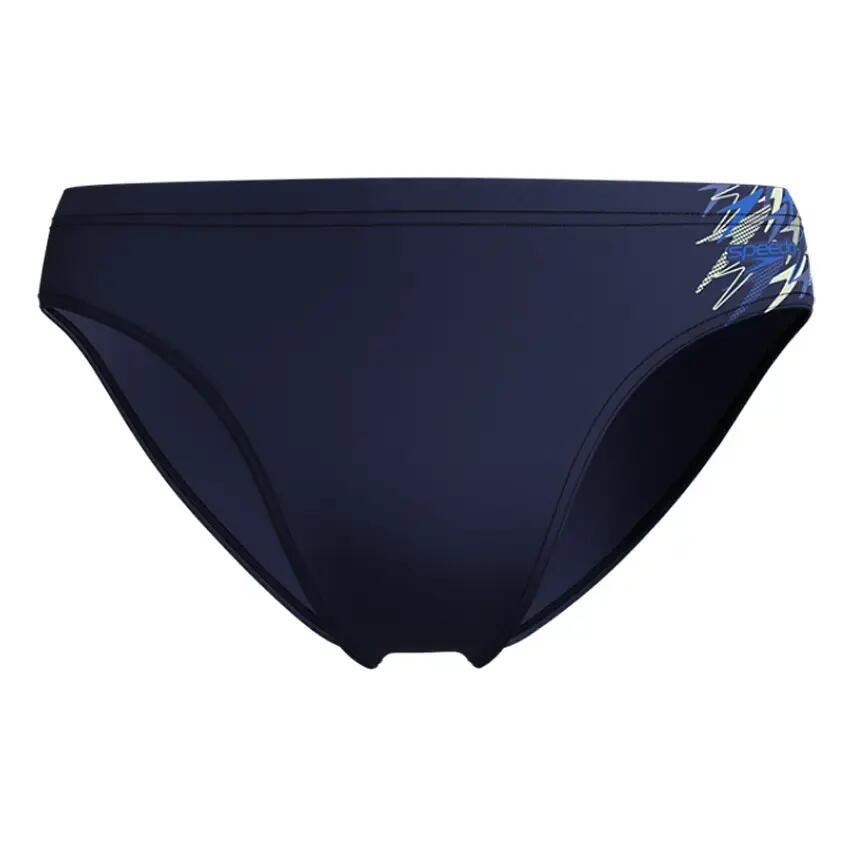 Speedo Heren Zwemslip Medley Logo 7Cm Marine/Blauw