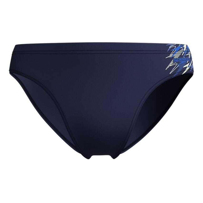 Speedo Heren Zwemslip Medley Logo 7Cm Marine/Blauw