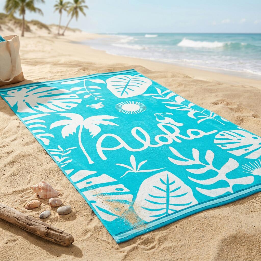 Toalla de playa - Floresta - 100x175cm - 470g/m² 3/3