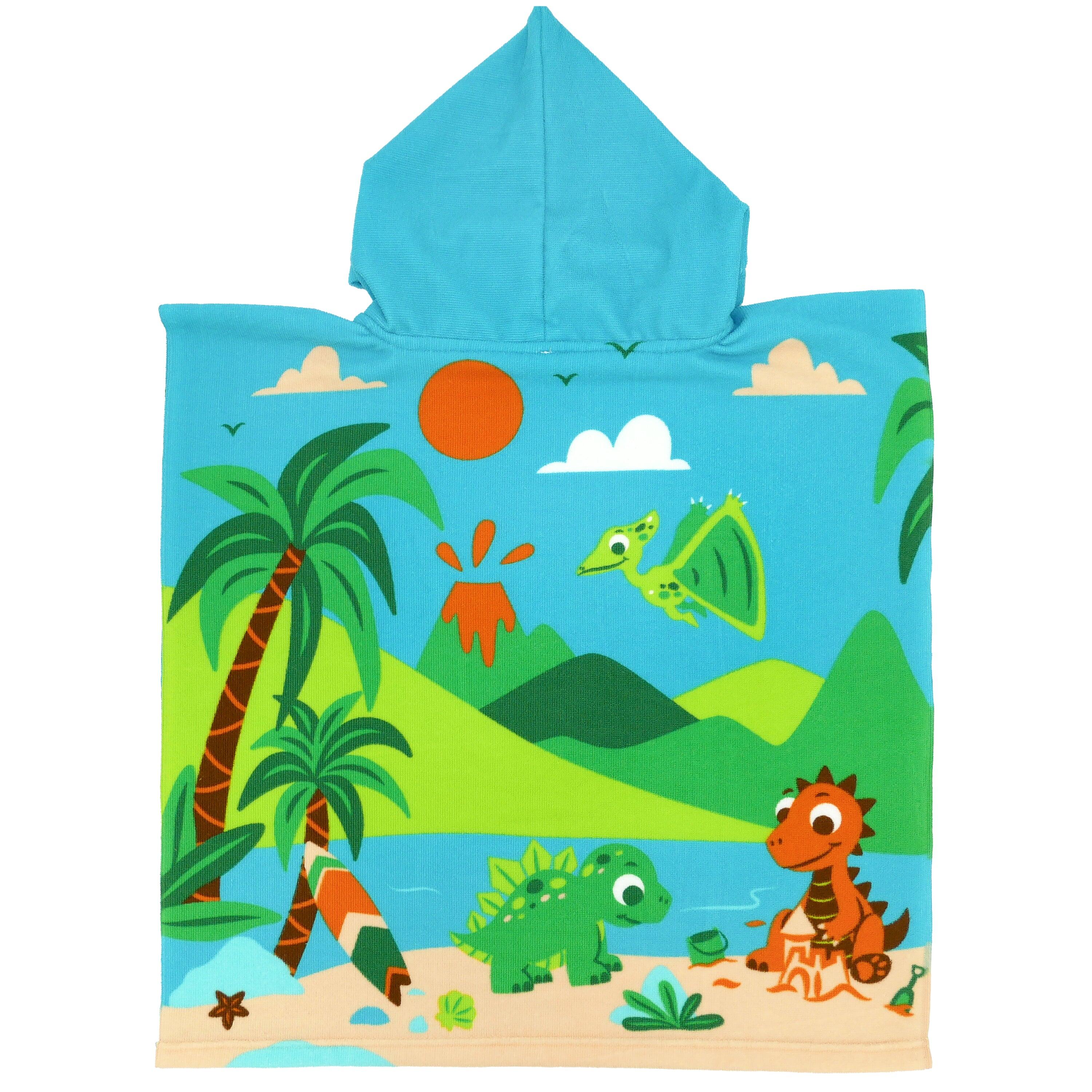 Poncho da bagno in microfibra - Babydino - 60x60 cm - 220 g/m² 2/3