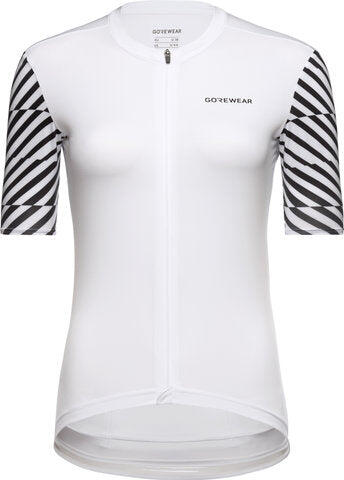 GORE Wear Maillot cycliste femme manches courtes blanc