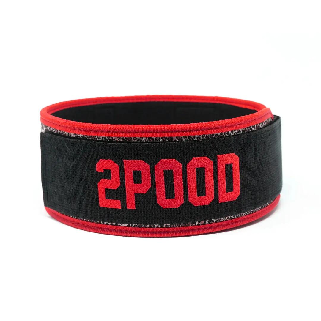 Cinto de halterofilismo 2POOD Hot Pursuit 4" 2/5