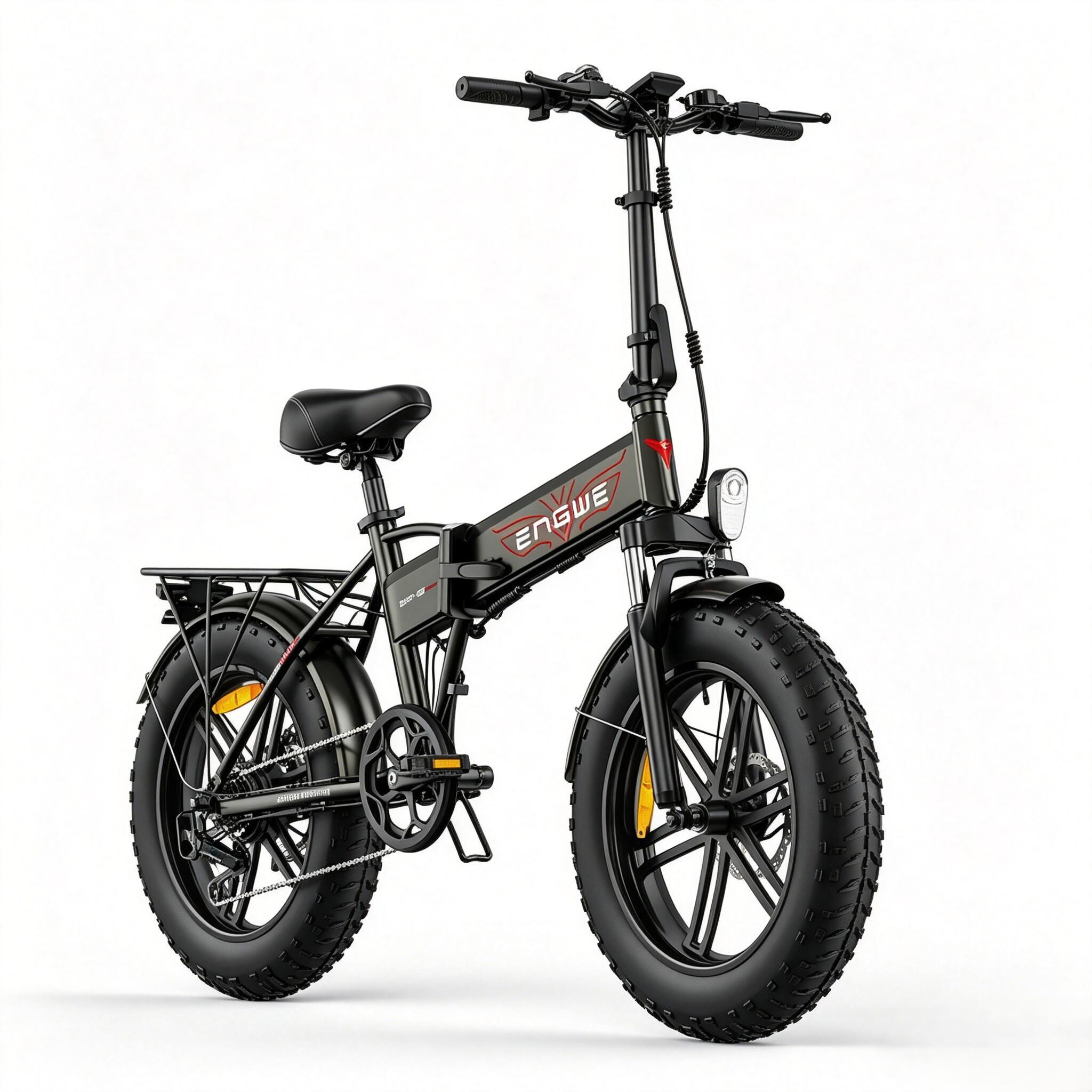 Bicicleta eléctrica plegable ENGWE EP-2 BOOST 48V 13Ah, neumáticos anchos de 20" 4/7
