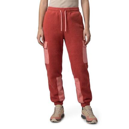 Pantalon cargo polaire randonnée femme Arches-W Brick Rouge