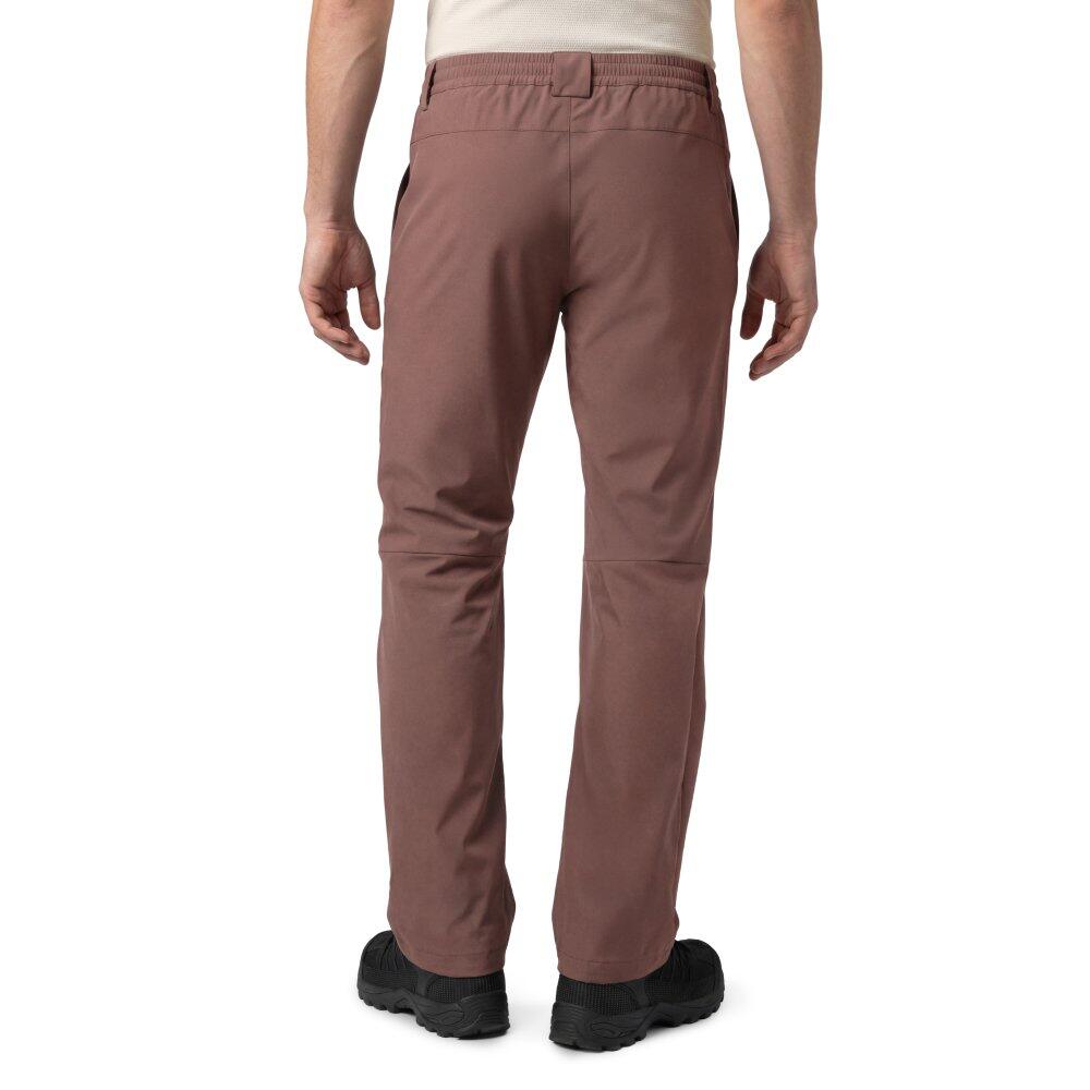 Męskie długie spodnie trekkingowe Siroko Ladder Brown