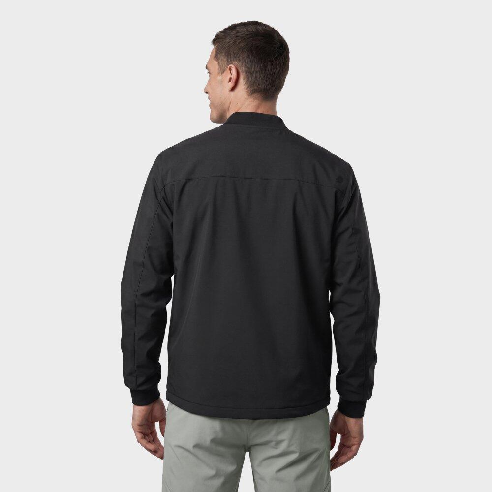 Giacca escursionismo isolante colletto bomber uomo Sarek Black Nero 6/7