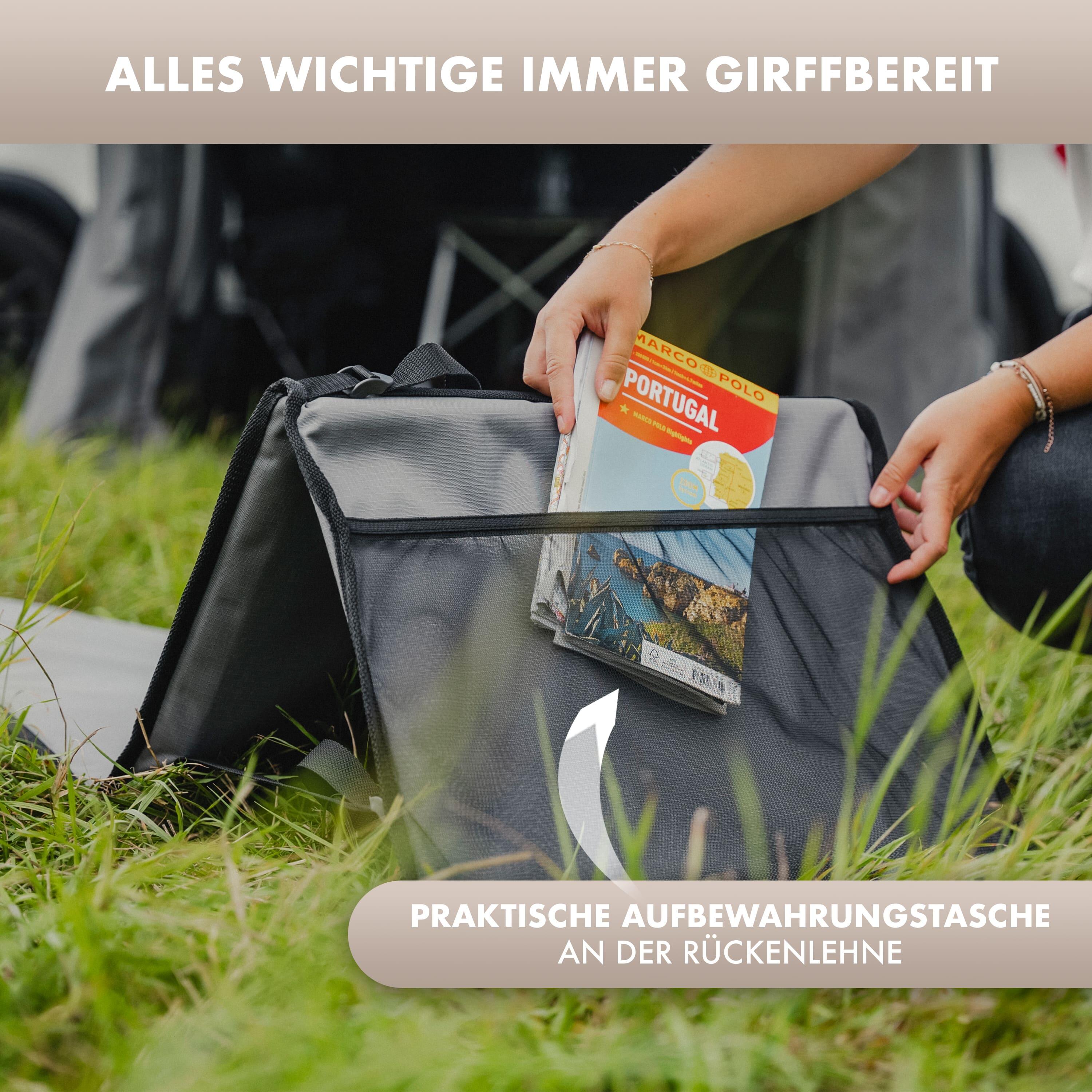 Camping Sitzliege faltbar verstellbare Rückenlehne Cloud Lounge+ 4/7