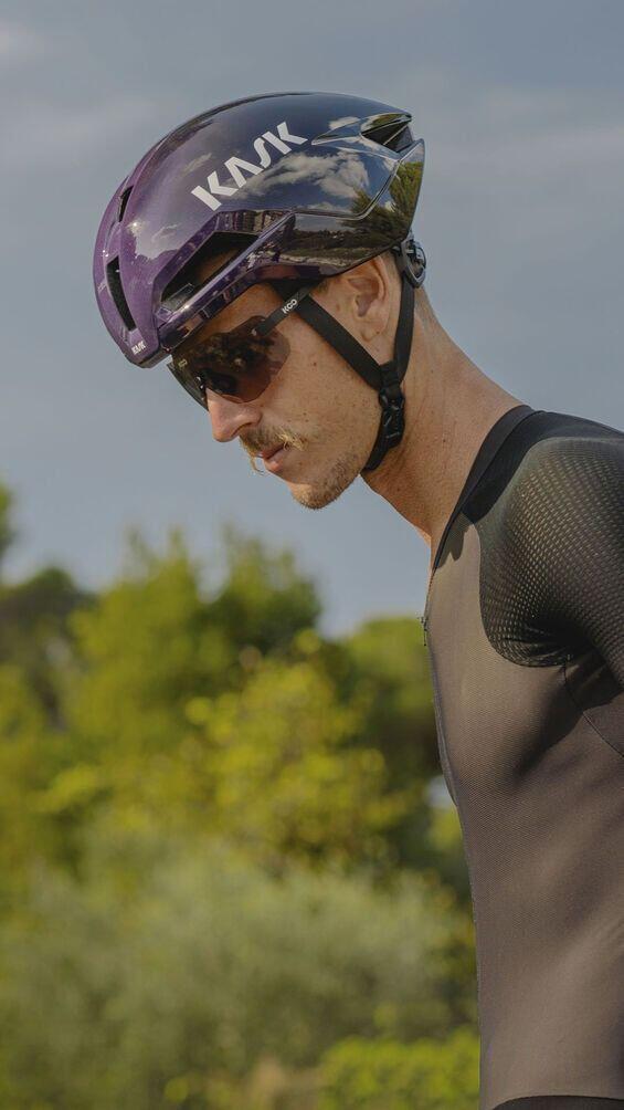 Casque Kask Nirvana Mat Violet 4/4