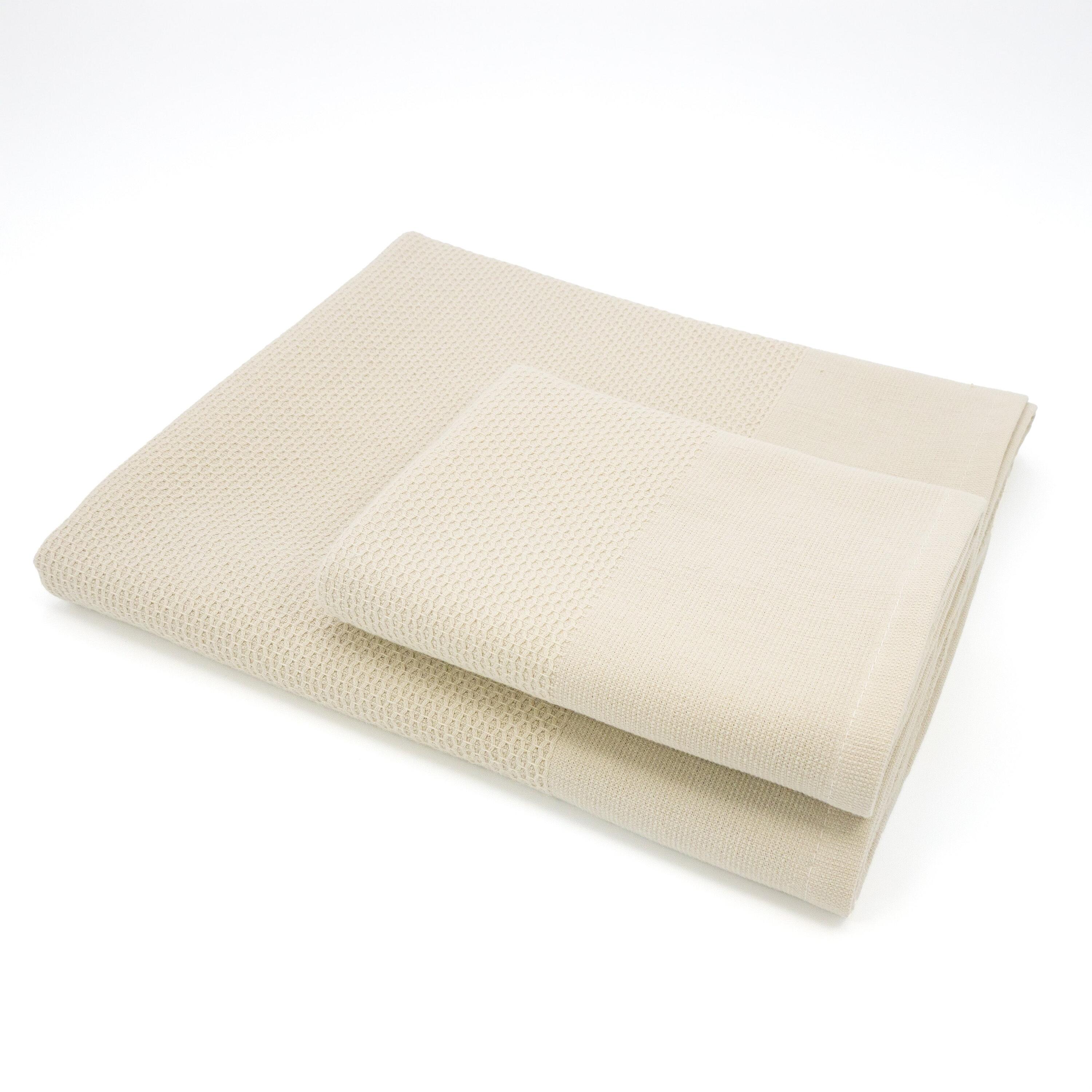 Badlaken - Waffle Linnen - 90x150cm - 355g/m² 3/3
