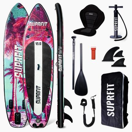 Suprfit Stand-Up Paddling Board Miami Mint avec siege de Kayak