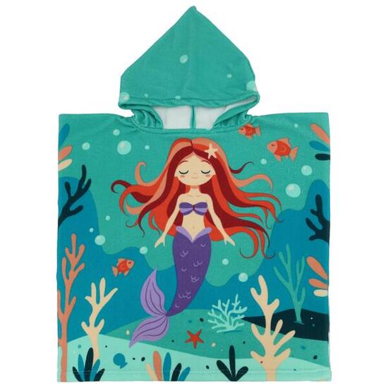 Poncho de bain microfibre - Sirena - 60x60cm - 220g/m²
