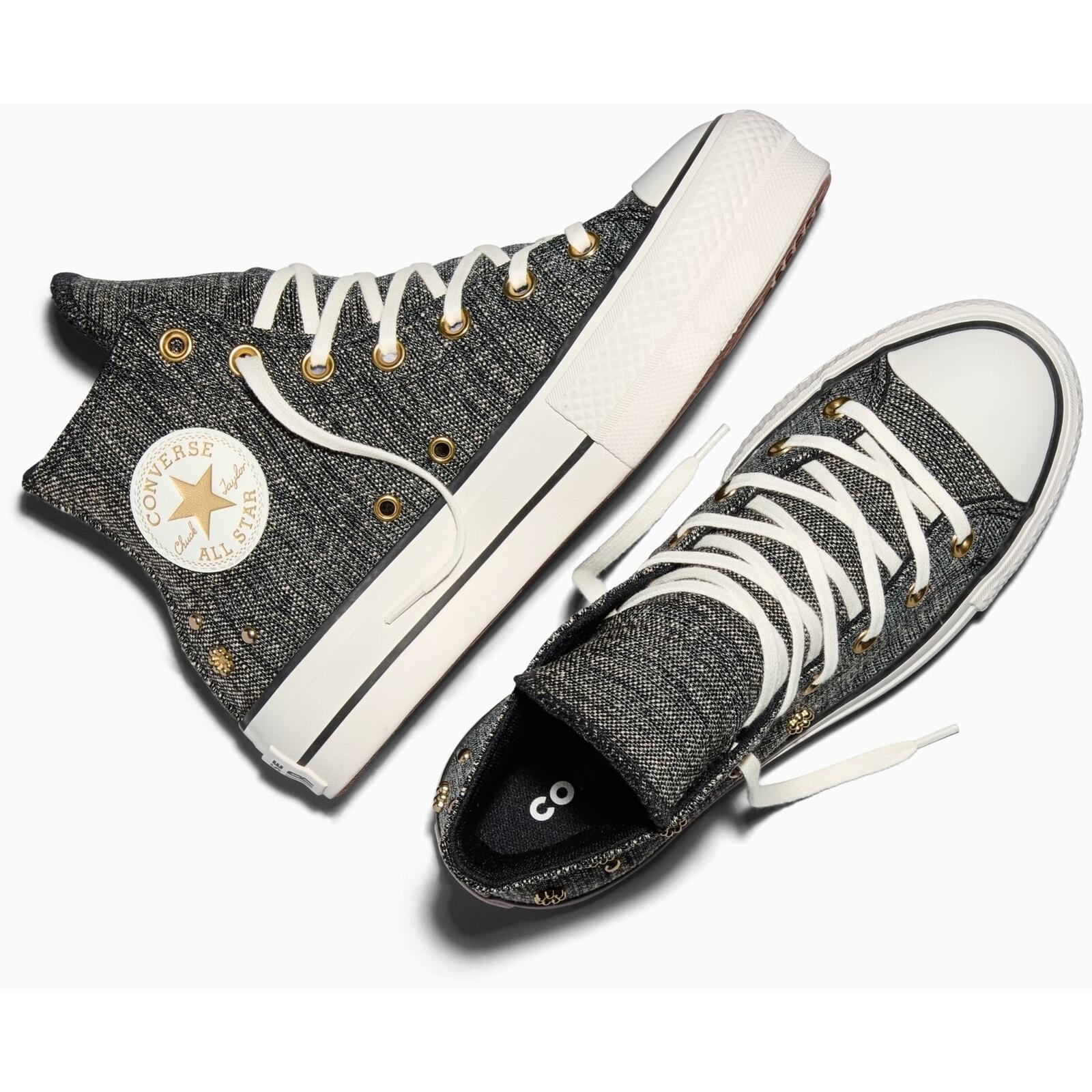 Turnschuhe Converse Chuck Taylor All Star Lift, Grau, Unisex 2/5