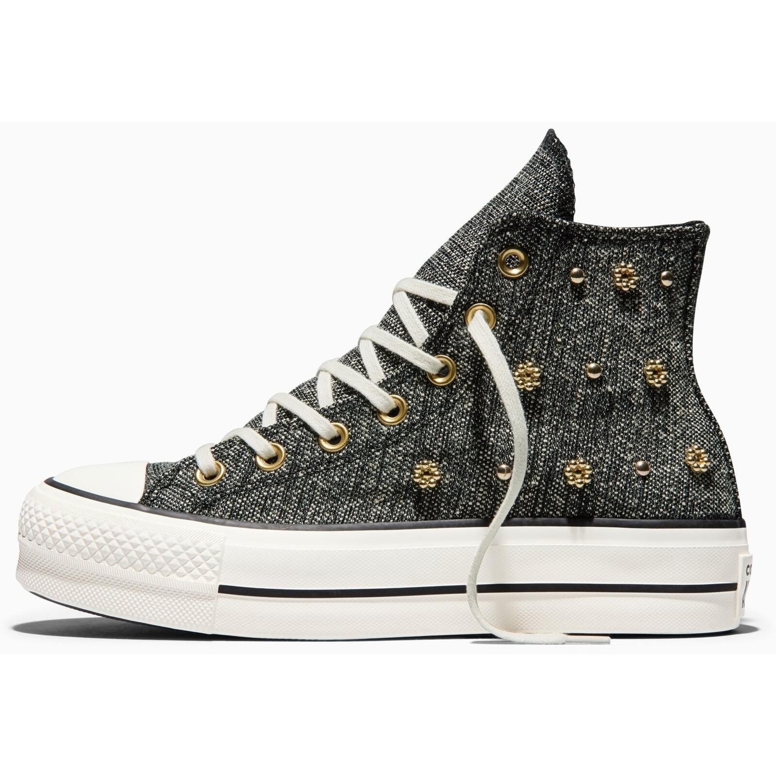 Turnschuhe Converse Chuck Taylor All Star Lift, Grau, Unisex 5/5