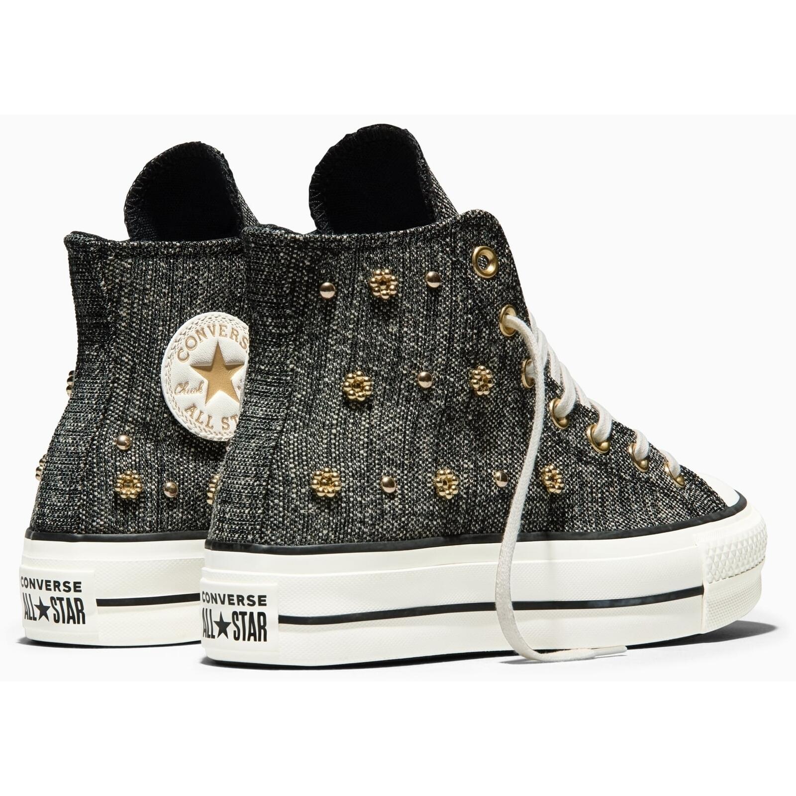 Turnschuhe Converse Chuck Taylor All Star Lift, Grau, Unisex 4/5