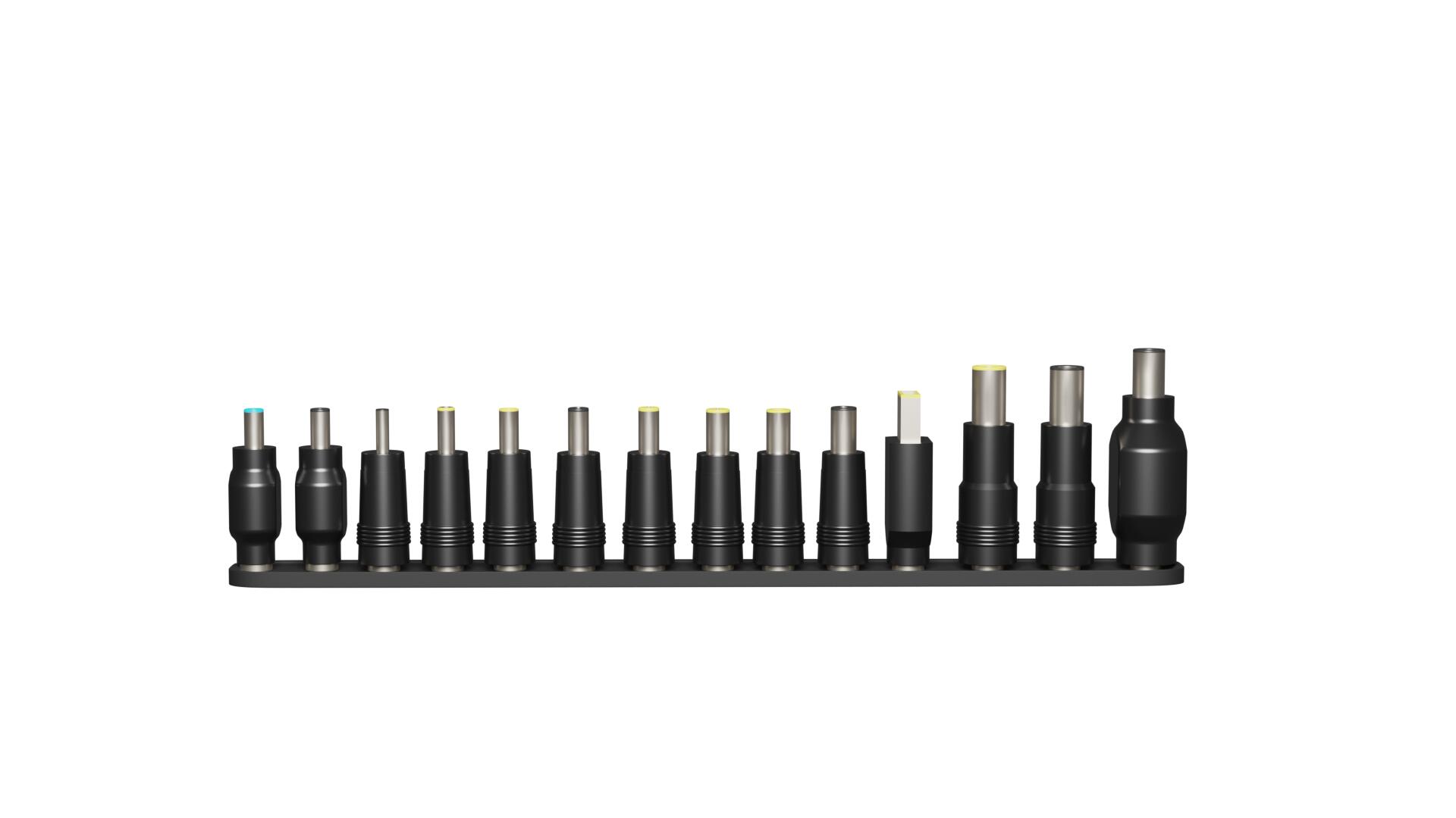 Sunslice Laptop Adaptor Set - Universele USB-C naar DC oplaadkit 65W 3/6