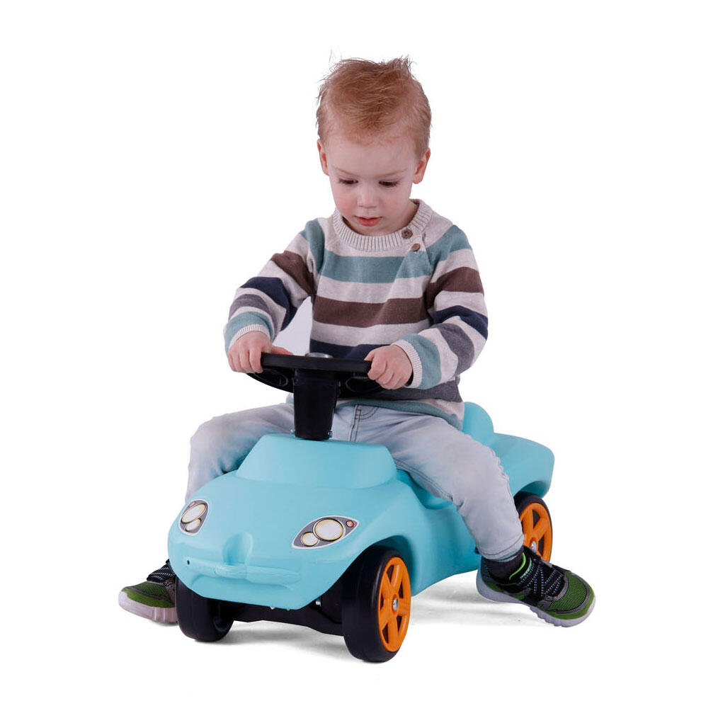 Voiture de marche Cavallino Racer bleue avec son 3/5
