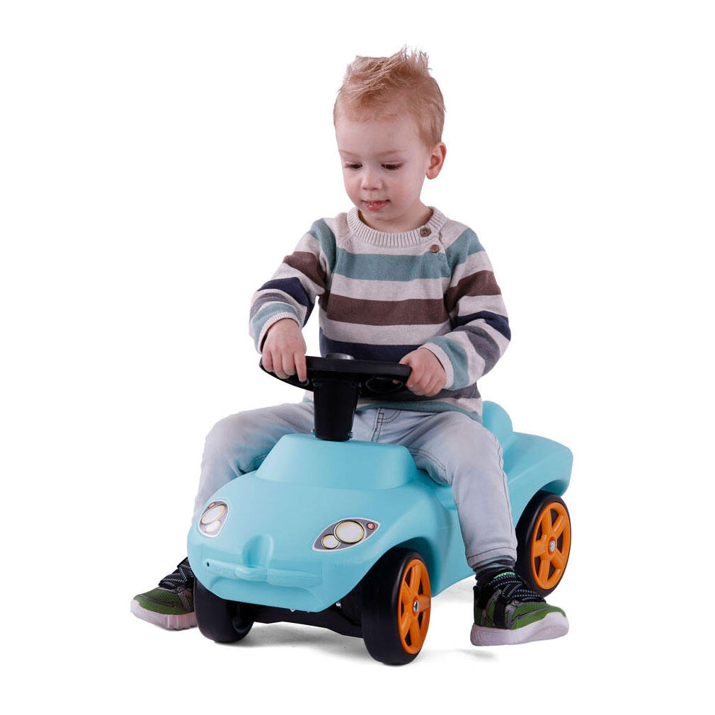 Voiture de marche Cavallino Racer bleue avec son 2/5