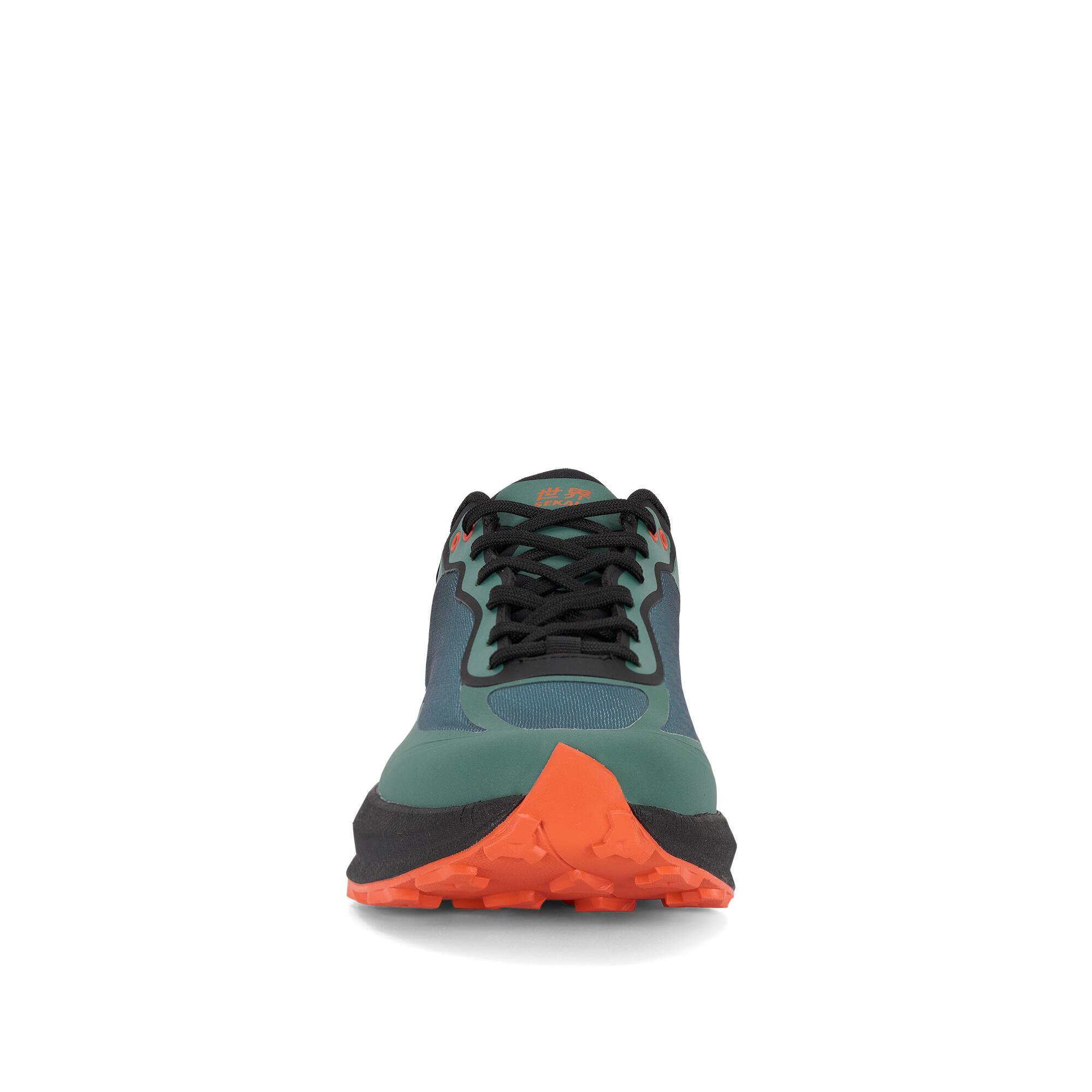 Scarpa Uomo leggera e versatile  SEKAI GREEN ORANGE 2/7