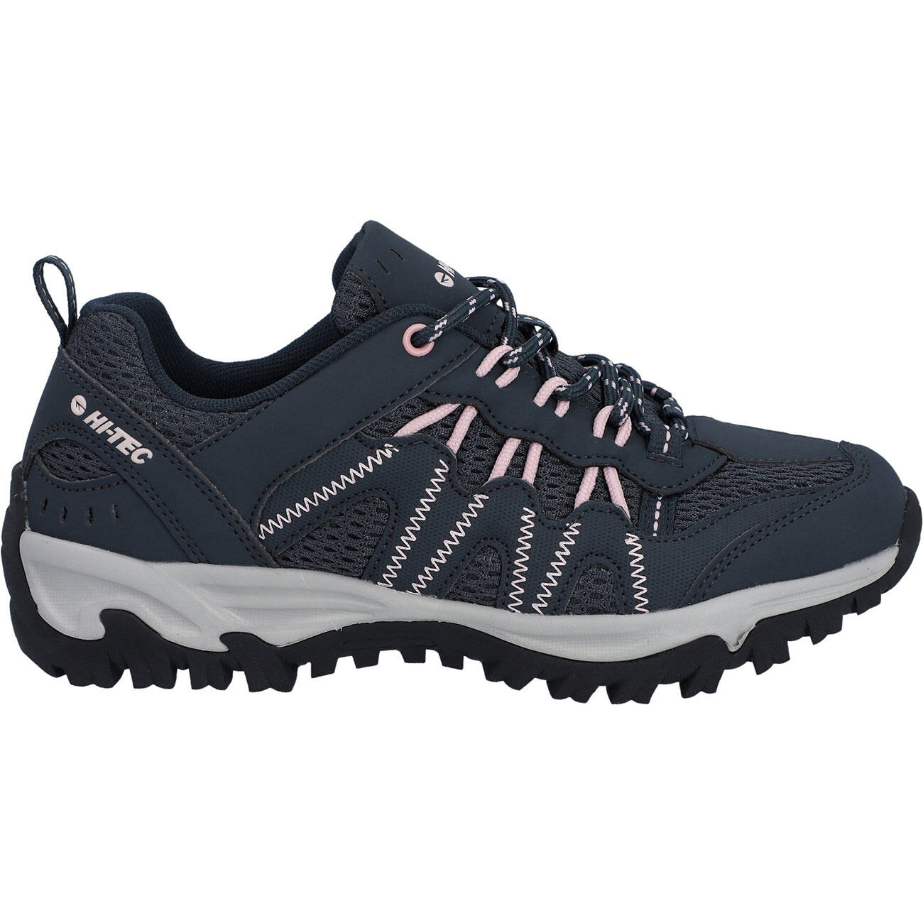 HI-TEC Hi-Tec Jaguar Womens Wandelschoenen Lage Hiel MARINEBLAUW/ROZE 39 3/7