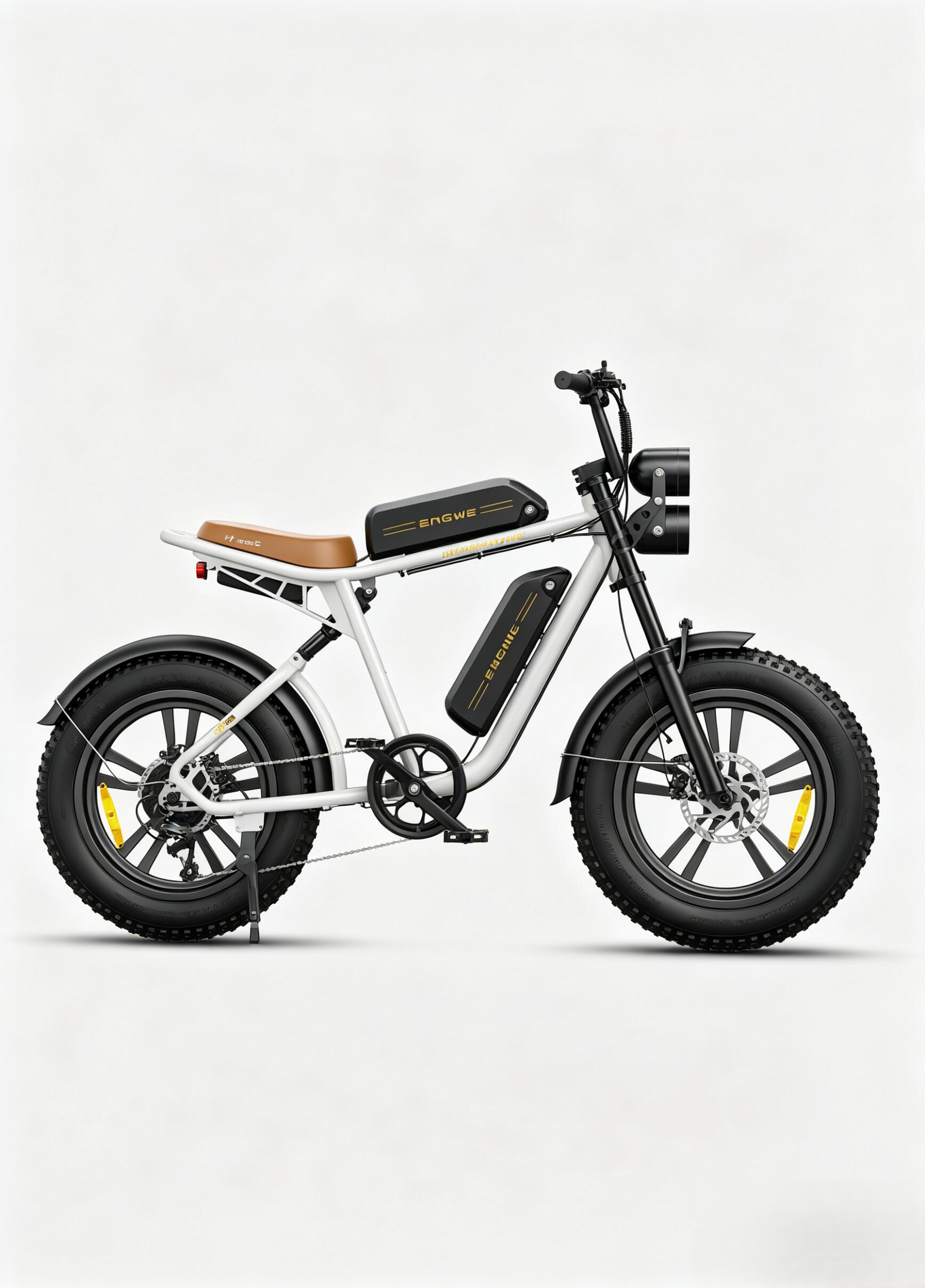 Bicicletta elettrica ENGWE M20 a doppia batteria, pneumatici larghi da 20", auto 2/7