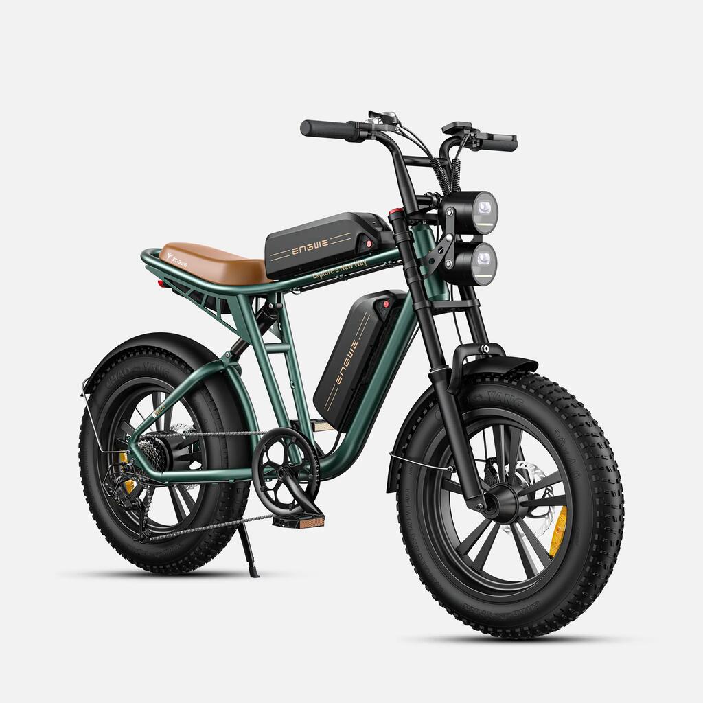 ENGWE M20 Dual Battery Electric Bike, 20" Wide Tires, 150 km Range