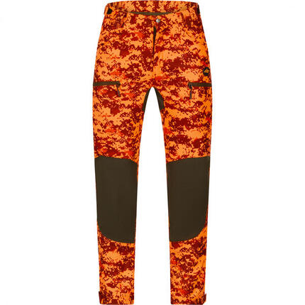 il Lago Prestige Drückjagd-Hose Himal Herren (Orange Camouflage) Größe 52