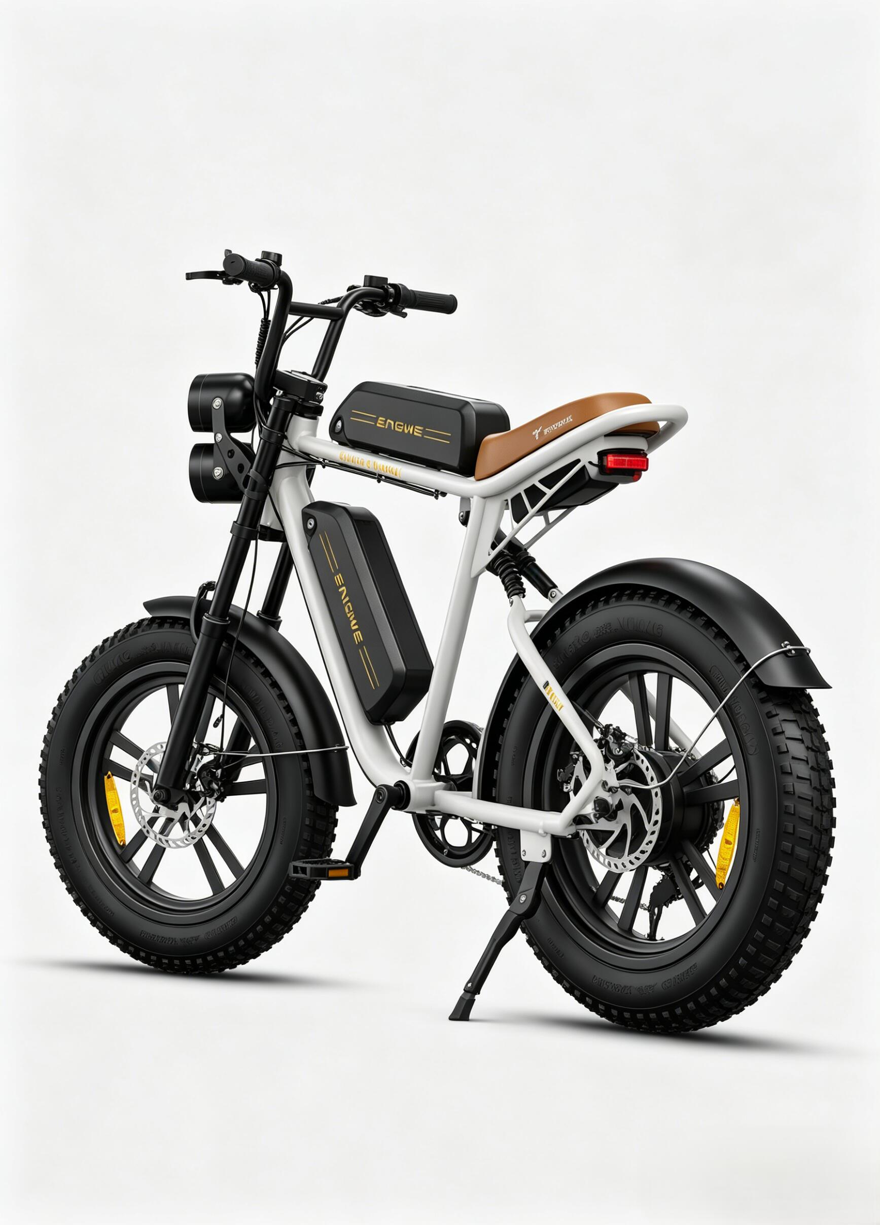 Bicicletta elettrica ENGWE M20 a doppia batteria, pneumatici larghi da 20", auto 4/7