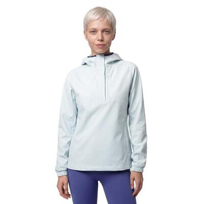 Dames waterdichte trailrunning jas leadville-w blue blauw