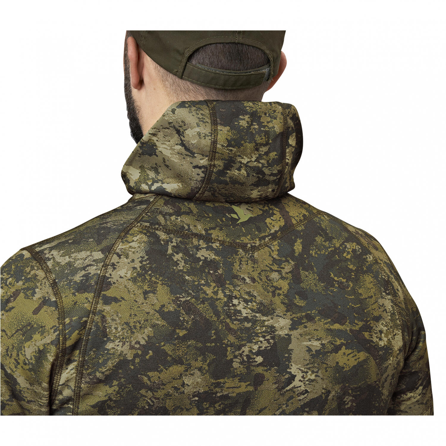 Seeland Power Camo Fleece Jacket Herren (InVis Green) Größe XL 3/4